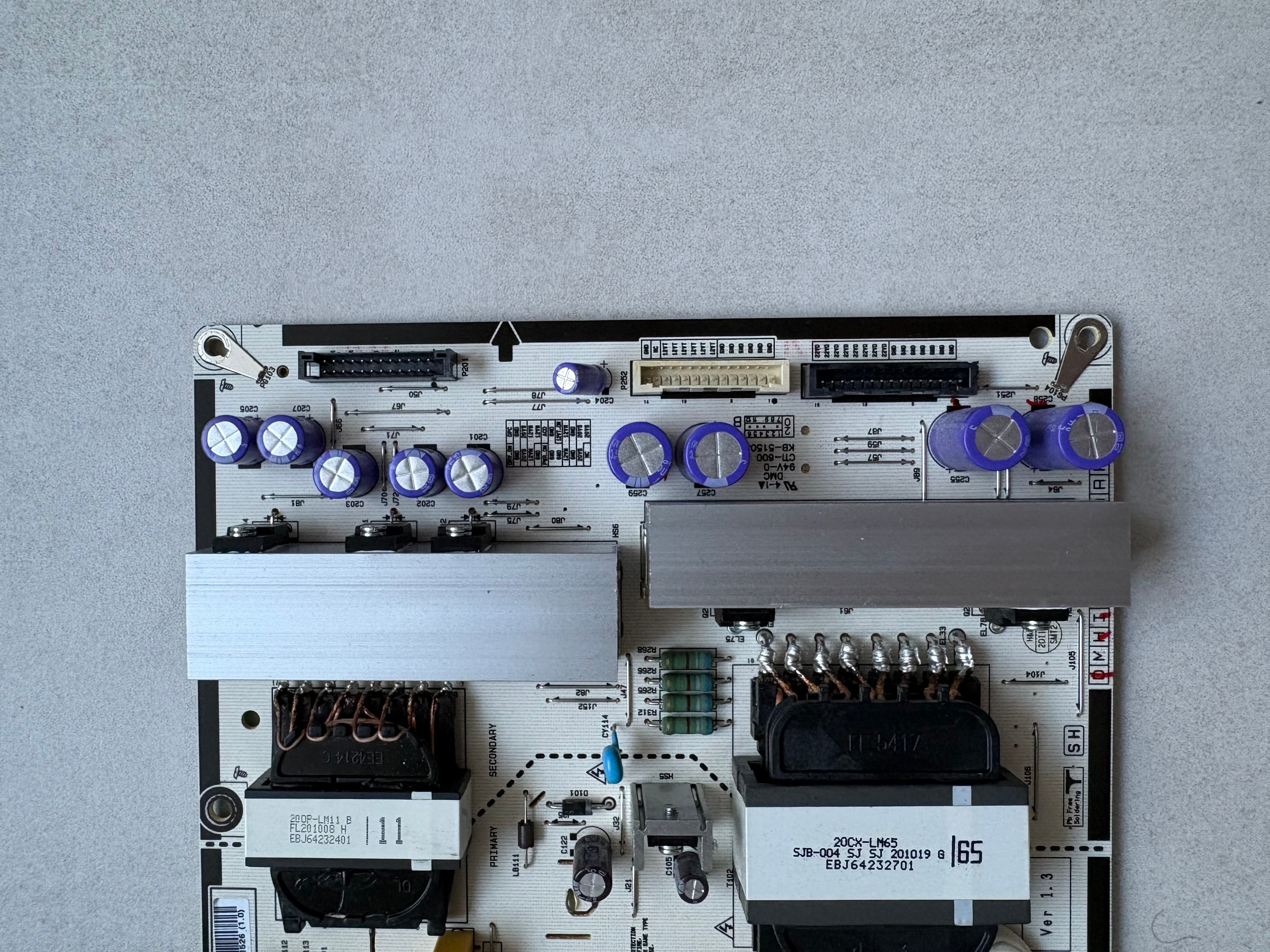 LG OLED Netzplatine EAY65689423